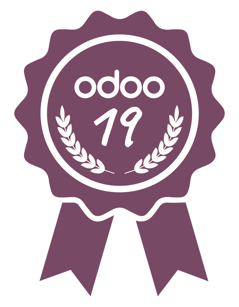 Odoo 19 certificate badge